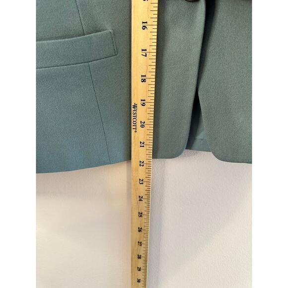 Vintage 1960's Pendleton 100% Wool Twee Retro Glam Skirt Suit Set Blue Size 8 P - Picture 8 of 14